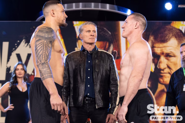 Sonny Bill Williams and Paul Gallen clash 16 July