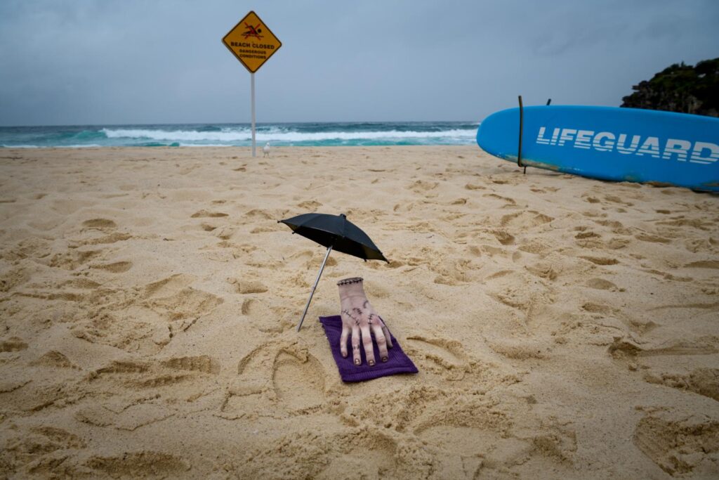 Wednesday on Netflix has Thing tour Sydney