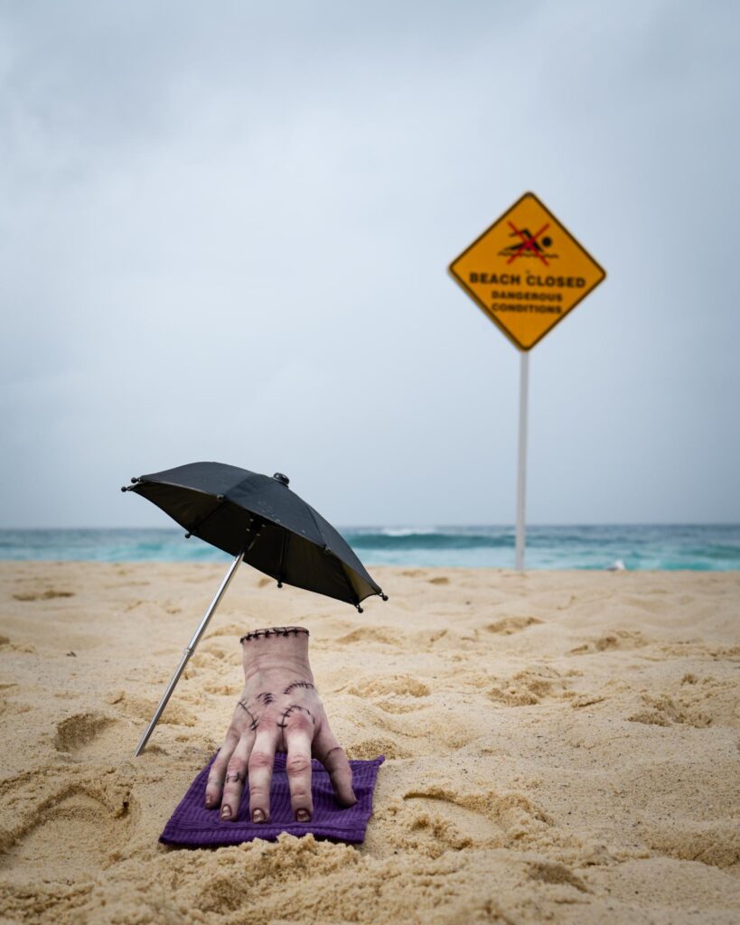 Wednesday on Netflix has Thing tour Sydney