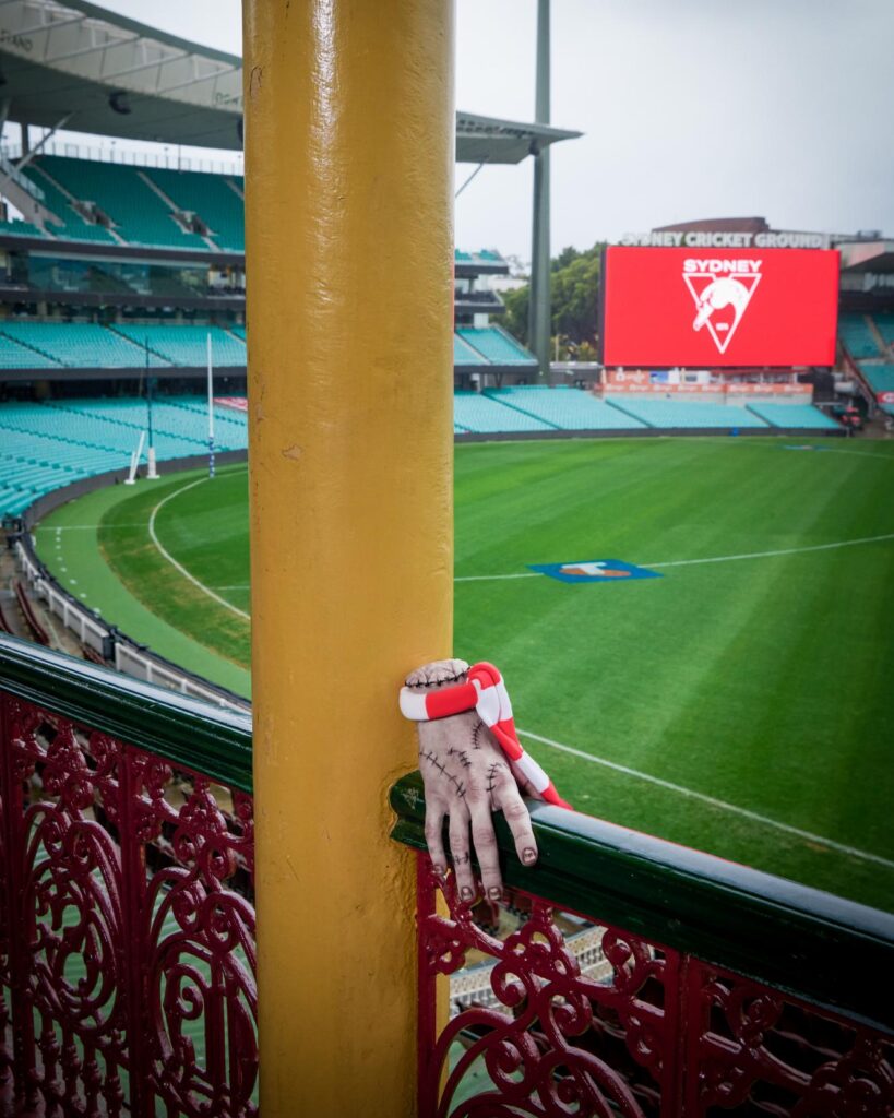 Wednesday on Netflix has Thing tour Sydney