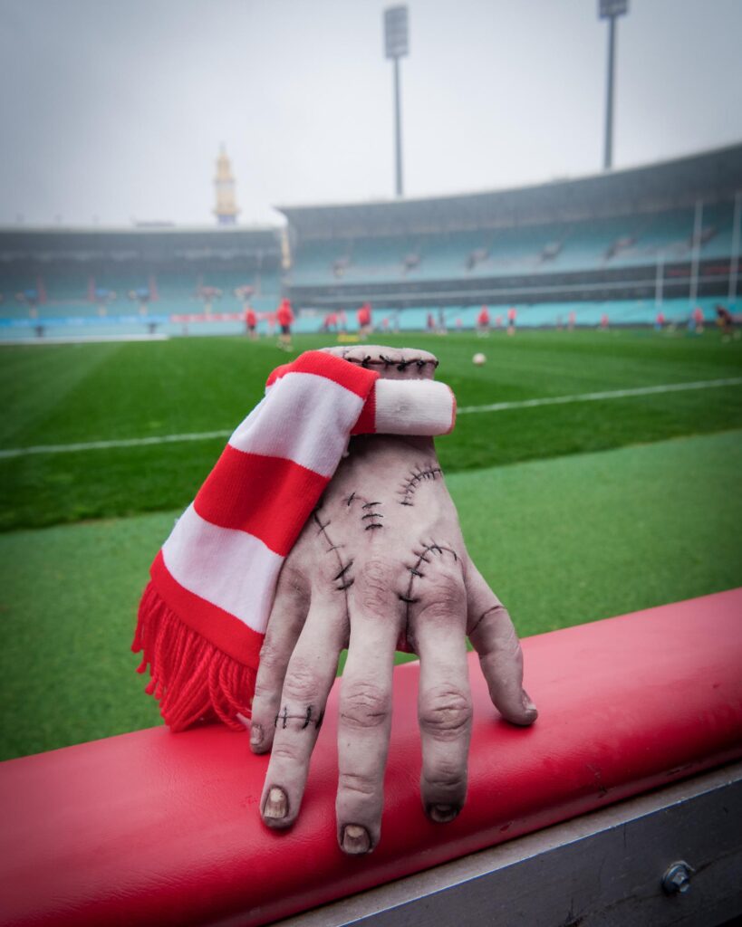 Wednesday on Netflix has Thing tour Sydney