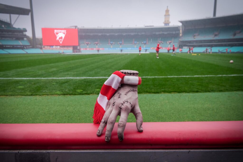 Wednesday on Netflix has Thing tour Sydney