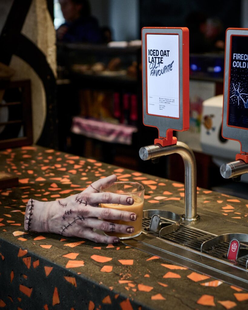 Wednesday on Netflix has Thing tour Sydney