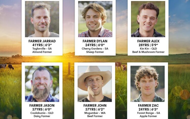 Farmer Wants A Wife on Channel 7 meet the 2026 farmers