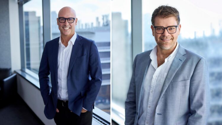 Aaron Howison and Andrew Green (image - Seven)