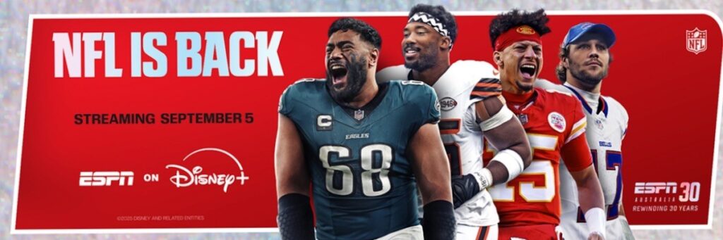 September 2025 on Disney+