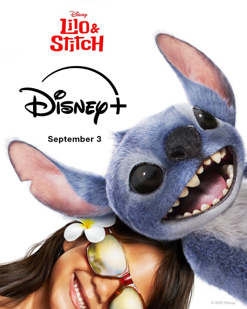 Lilo & Stitch on Disney+ 3 September