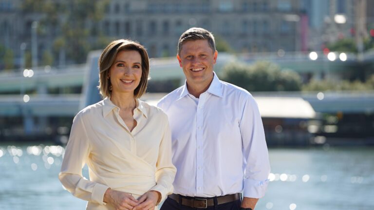 Joel Dry joins Melissa Downes on 9News Queensland 18 August