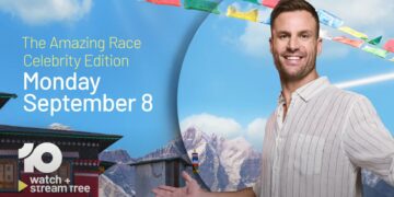 The Amazing Race Australia: Celebrity Edition on 10 premieres 8 September