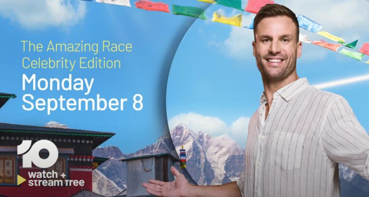 The Amazing Race Australia: Celebrity Edition on 10 premieres 8 September
