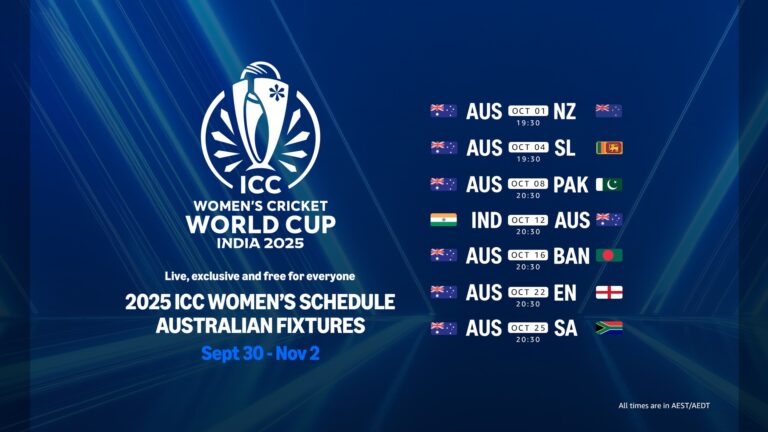 ICC Women’s Cricket World Cup 2025 live and exclusive on Prime Video