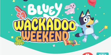 It’s the Bluey Wackadoo Weekend! Two days of non-stop fun coming to ABC Kids