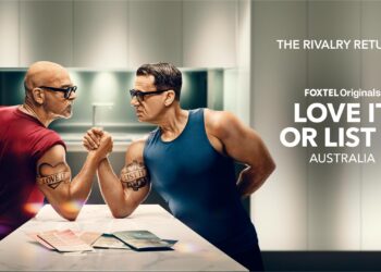 Love It or List It Australia on Foxtel for 1 October