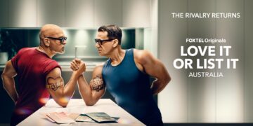 Love It or List It Australia on Foxtel for 1 October