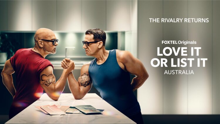 Love It or List It Australia on Foxtel for 1 October