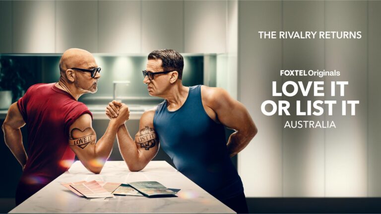 Love It or List It Australia on Foxtel for 1 October