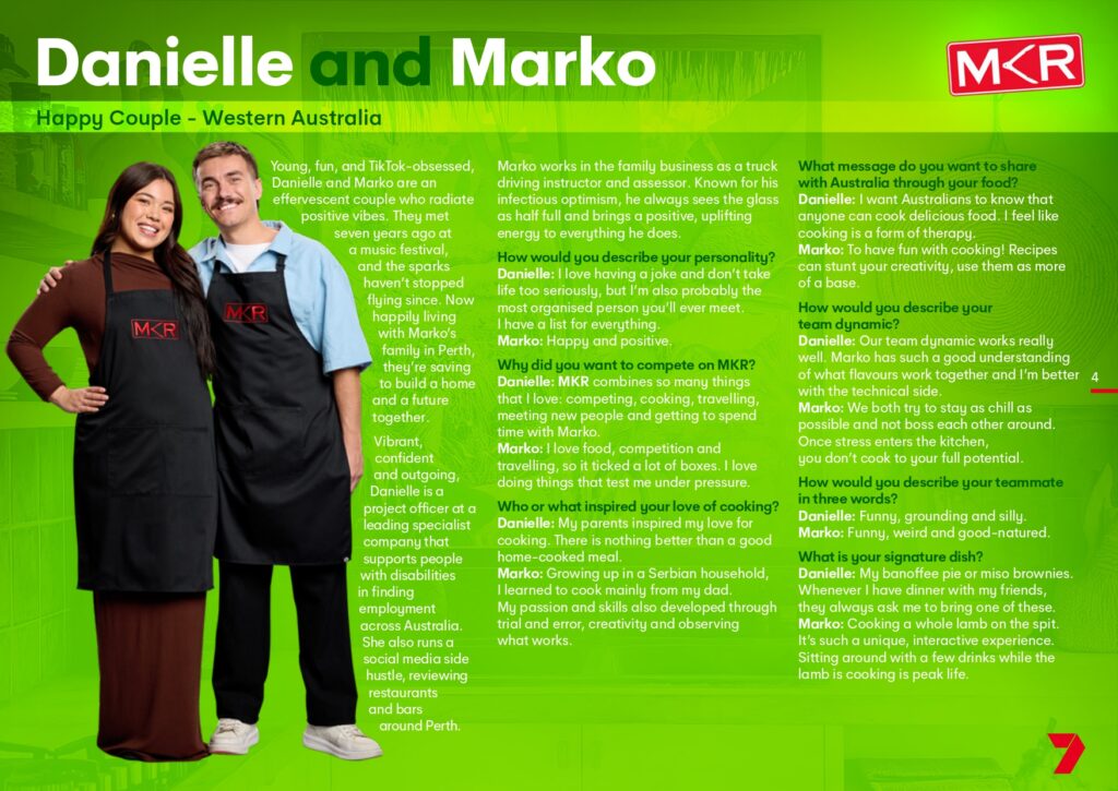 MKR on Channel 7 gatecrashers as three new teams bring the heat as Mel and Jacinta depart