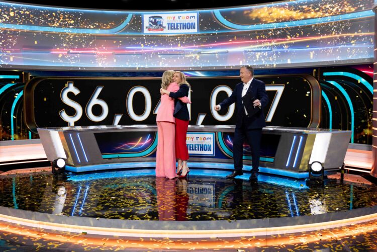 My Room Telethon on Channel 9 raises record breaking $6 million for Childhood Cancer