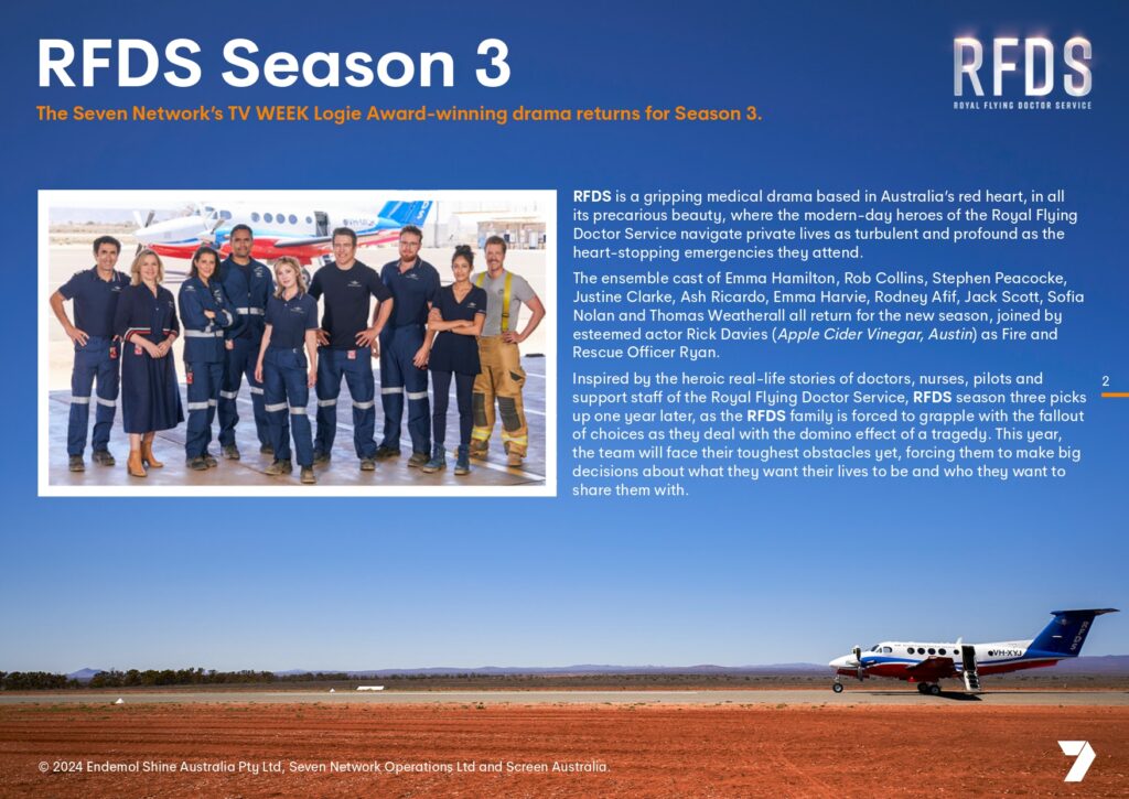 RFDS on Channel 7 season 3 info