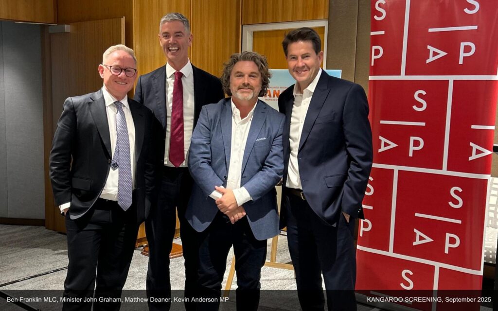 SPA and Studiocanal Host Special Screening of Kangaroo at NSW Parliament