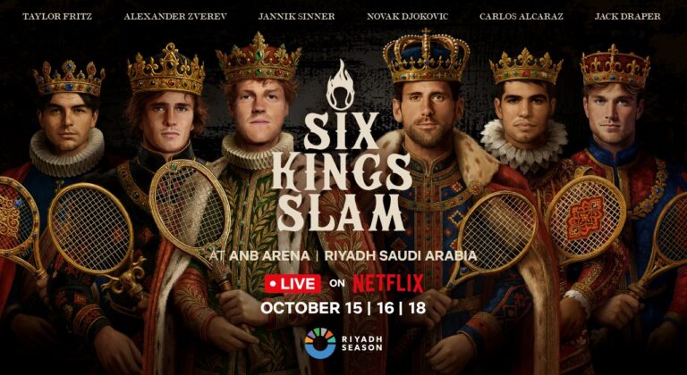 Six Kings Slam on Netflix to air exclusively