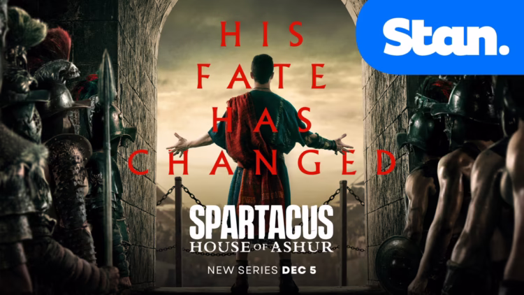Spartacus: House of Ashur on Stan for December