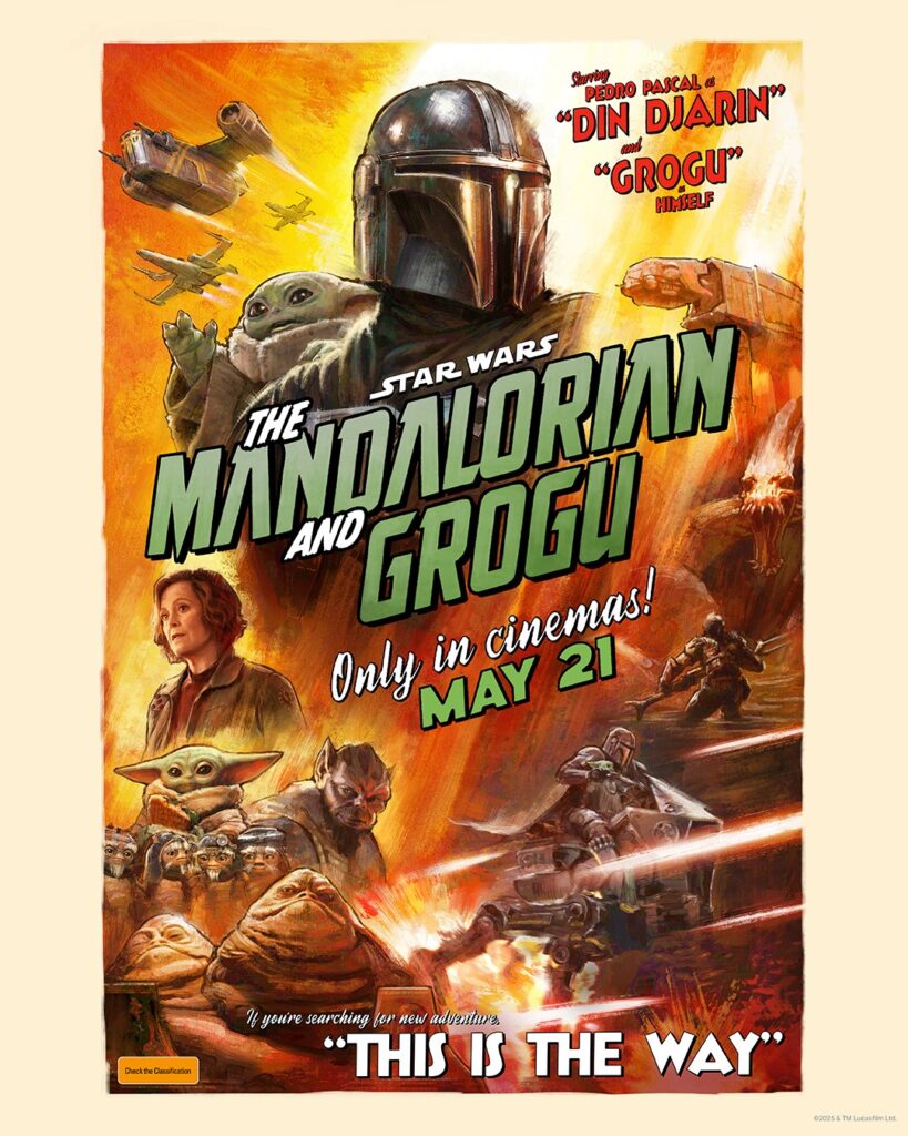MOVIE | Star Wars: The Mandalorian and Grogu first look
