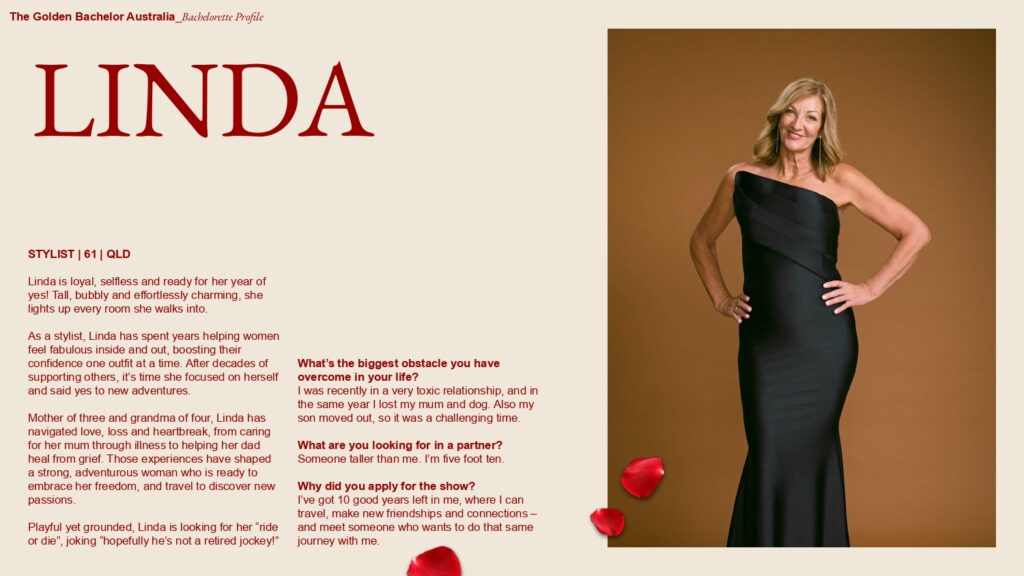 The Golden Bachelor on Channel 9 meet the participants