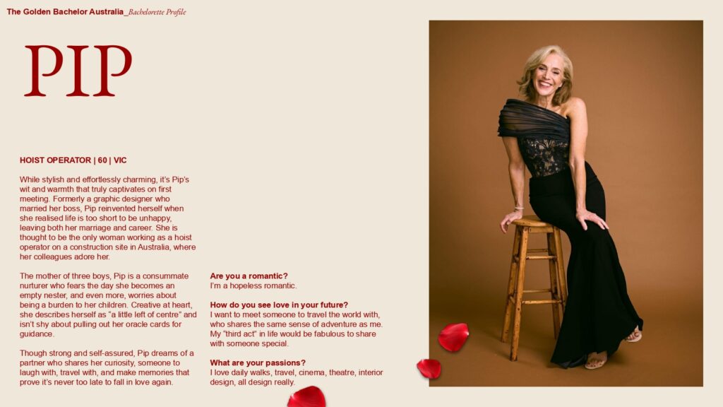 The Golden Bachelor on Channel 9 meet the participants