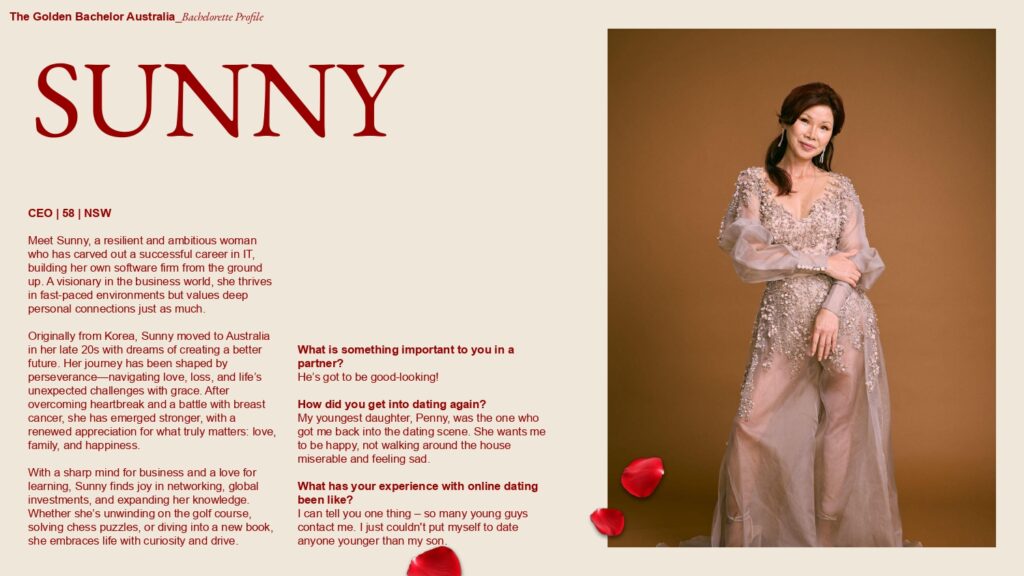 The Golden Bachelor on Channel 9 meet the participants