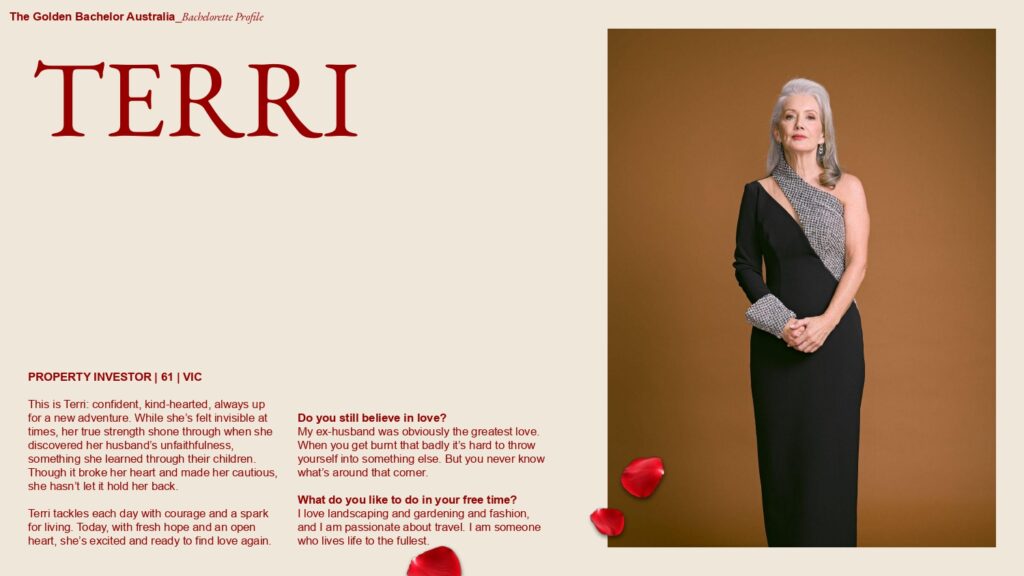 The Golden Bachelor on Channel 9 meet the participants