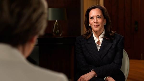 730 on ABC has Kamala Harris interview with Sarah Ferguson