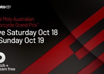 The Liqui Moly Australian MotoGP™ 2025 starts Saturday 18 October live on 10