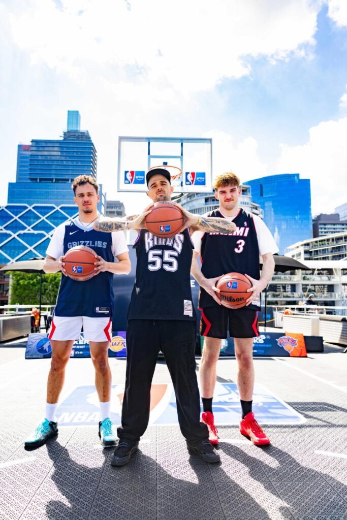 NBA Champion Luc Longley and WNBA Champion Lauren Jackson Headline NBA on Prime's Floating Court Launch on Sydney Harbour