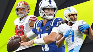 Week Nine NFL Headlined by Colts-Steelers and Chiefs-Bills Blockbusters in Six Game Schedule on ESPN