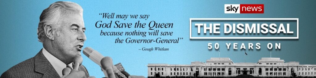 The Dismissal: 50 Years On on Sky News Australia in November