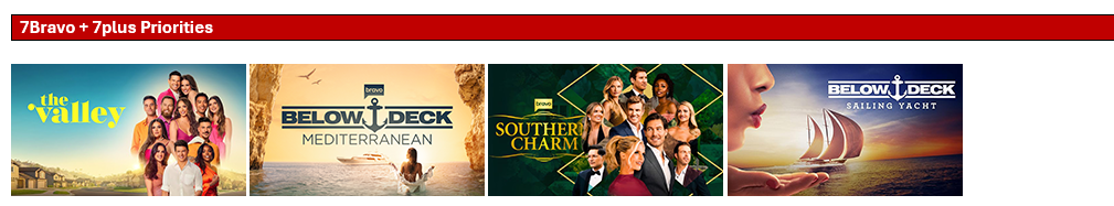 November 2025 on 7plus