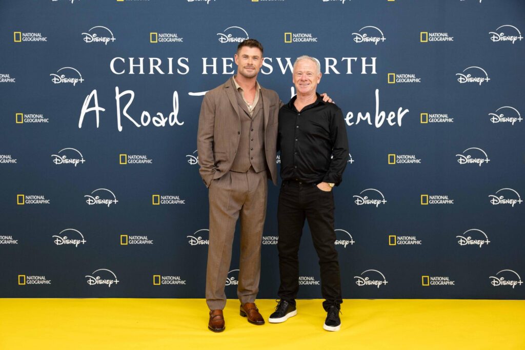 Chris Hemsworth: A Road Trip to Remember on Disney+ has star attend Australian screening