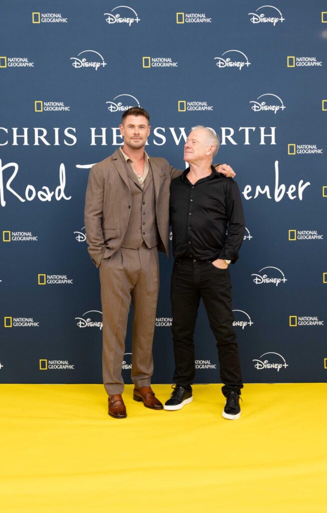 Chris Hemsworth: A Road Trip to Remember on Disney+ has star attend Australian screening