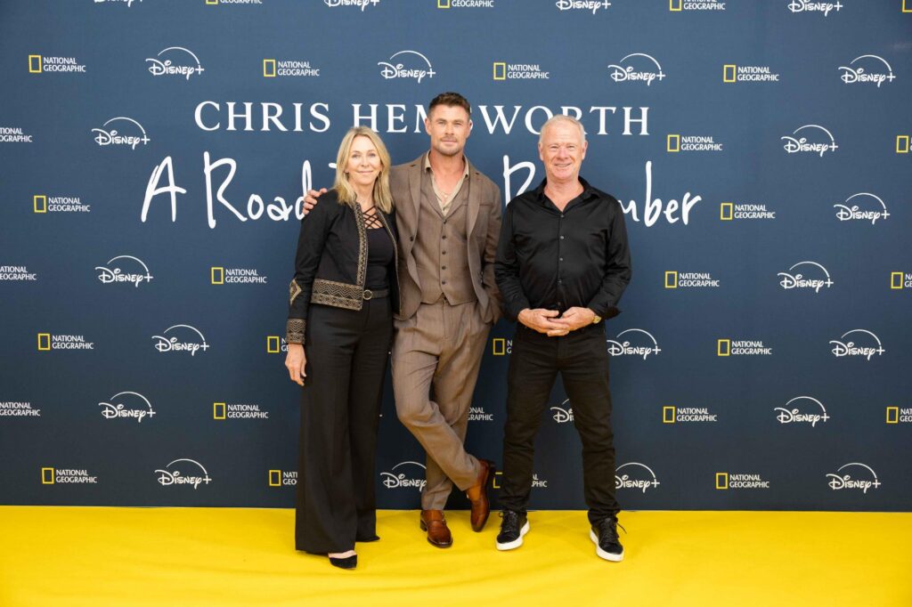 Chris Hemsworth: A Road Trip to Remember on Disney+ has star attend Australian screening