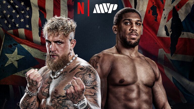 Jake Paul vs. Anthony Joshua Netflix announcement