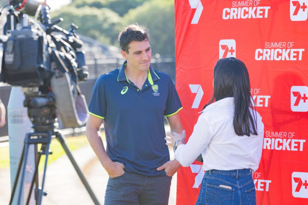 Cummins and Lyon headline Seven’s Summer of Cricket launch in Sydney