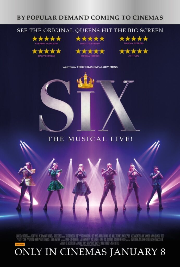 SIX: The Musical Live! coming to Australian cinemas in January 2026