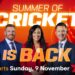 Seven's Summer of Cricket starts now