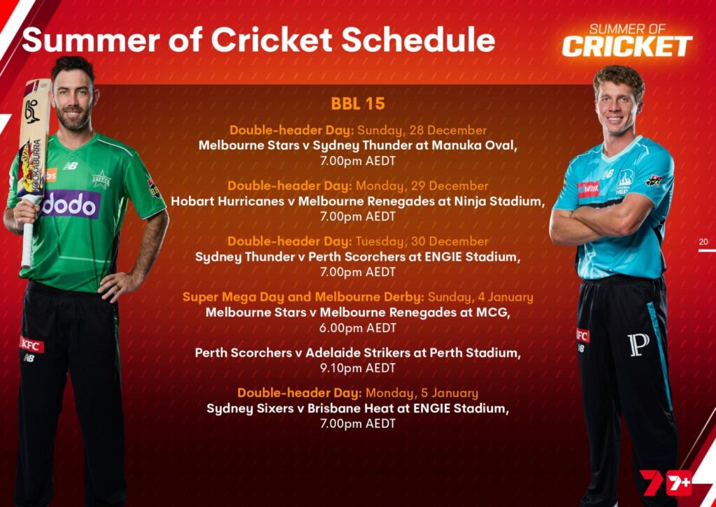 Seven's Summer of Cricket starts now