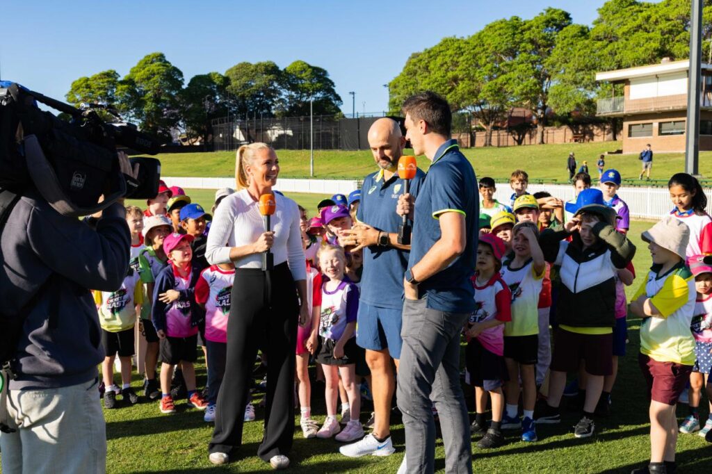 Cummins and Lyon headline Seven’s Summer of Cricket launch in Sydney