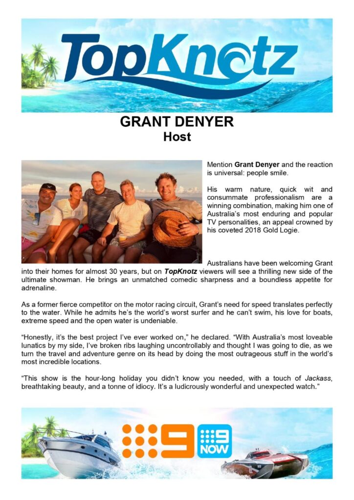 TopKnotz on Channel 9 has plenty of adventure