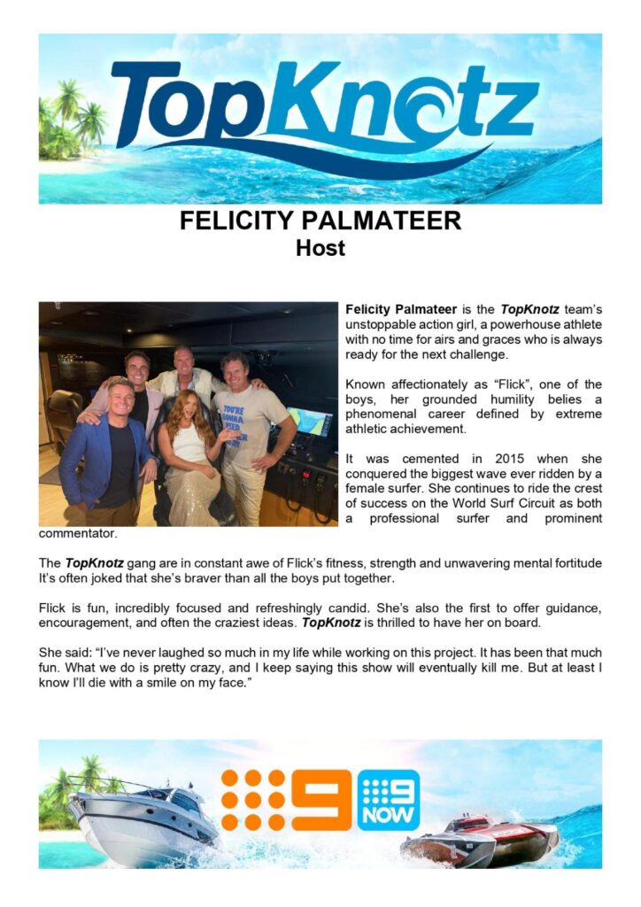 TopKnotz on Channel 9 has plenty of adventure