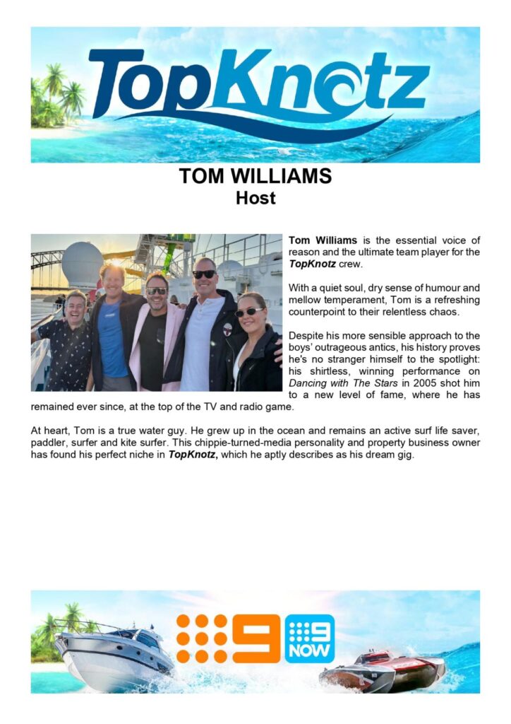 TopKnotz on Channel 9 has plenty of adventure