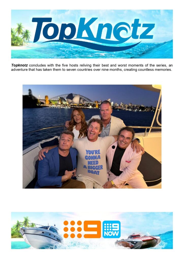 TopKnotz on Channel 9 has plenty of adventure